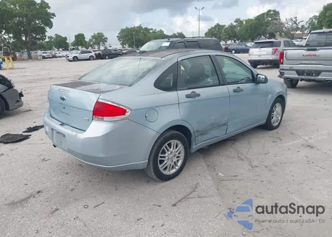 2009 Ford Focus Se z USA, uszkodzony, nr VIN 1FAHP35N09W122460